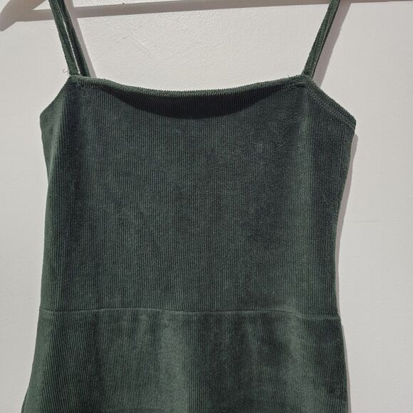 Forever 21 - Dress Bodycon Mini Tank- Size M - Emerald Green - Cotton Blend - Picture 4 of 9